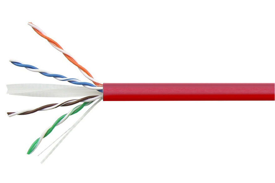 CABO UTP LSZH 4P X 24 AWG CAT.6  VM