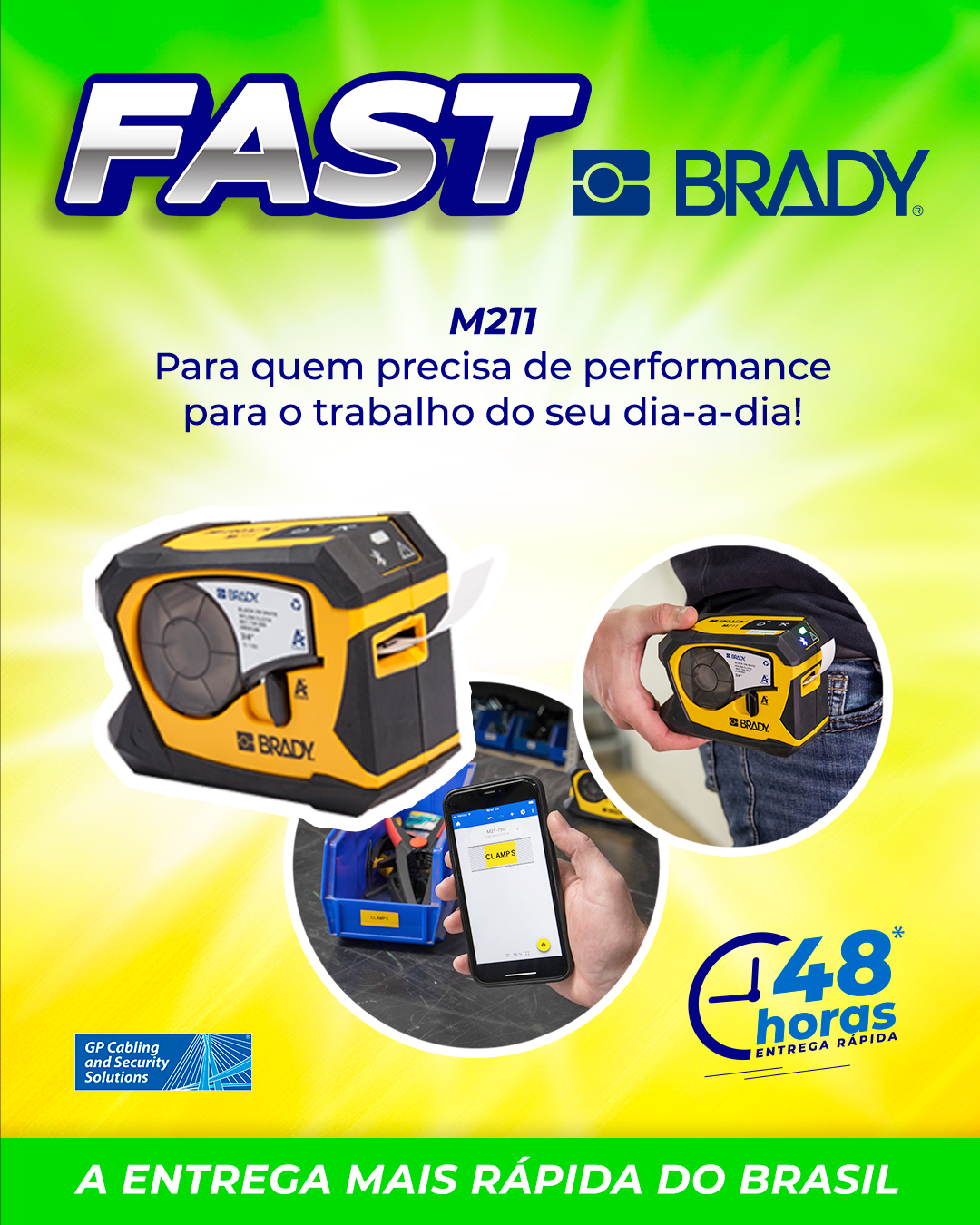 ETIQUETADORA  BRADY  M211