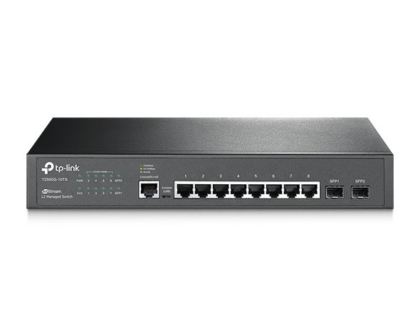 SW 8P 10/100/1000 L2 GER + 2 SFP 1G