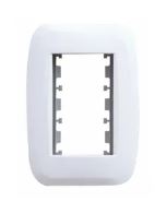 ESP. P/ 3 BLOCOS P/ CX 4X2  BRANCO