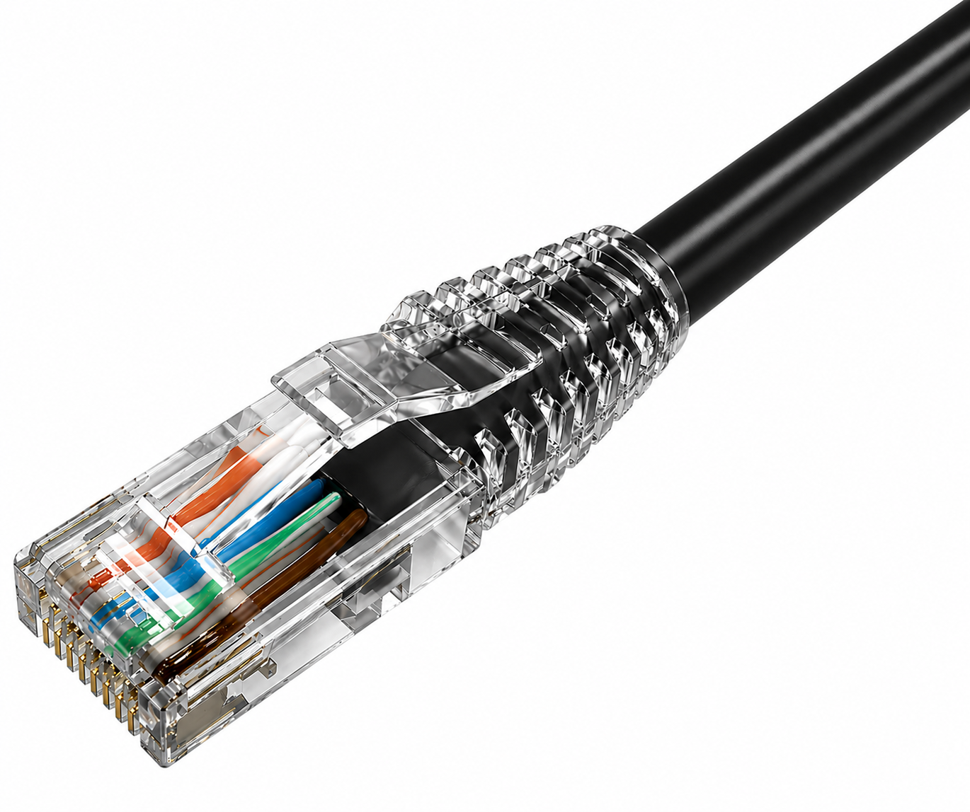 PATCH CABLE CAT.6    8 FT (2.44m)PT
