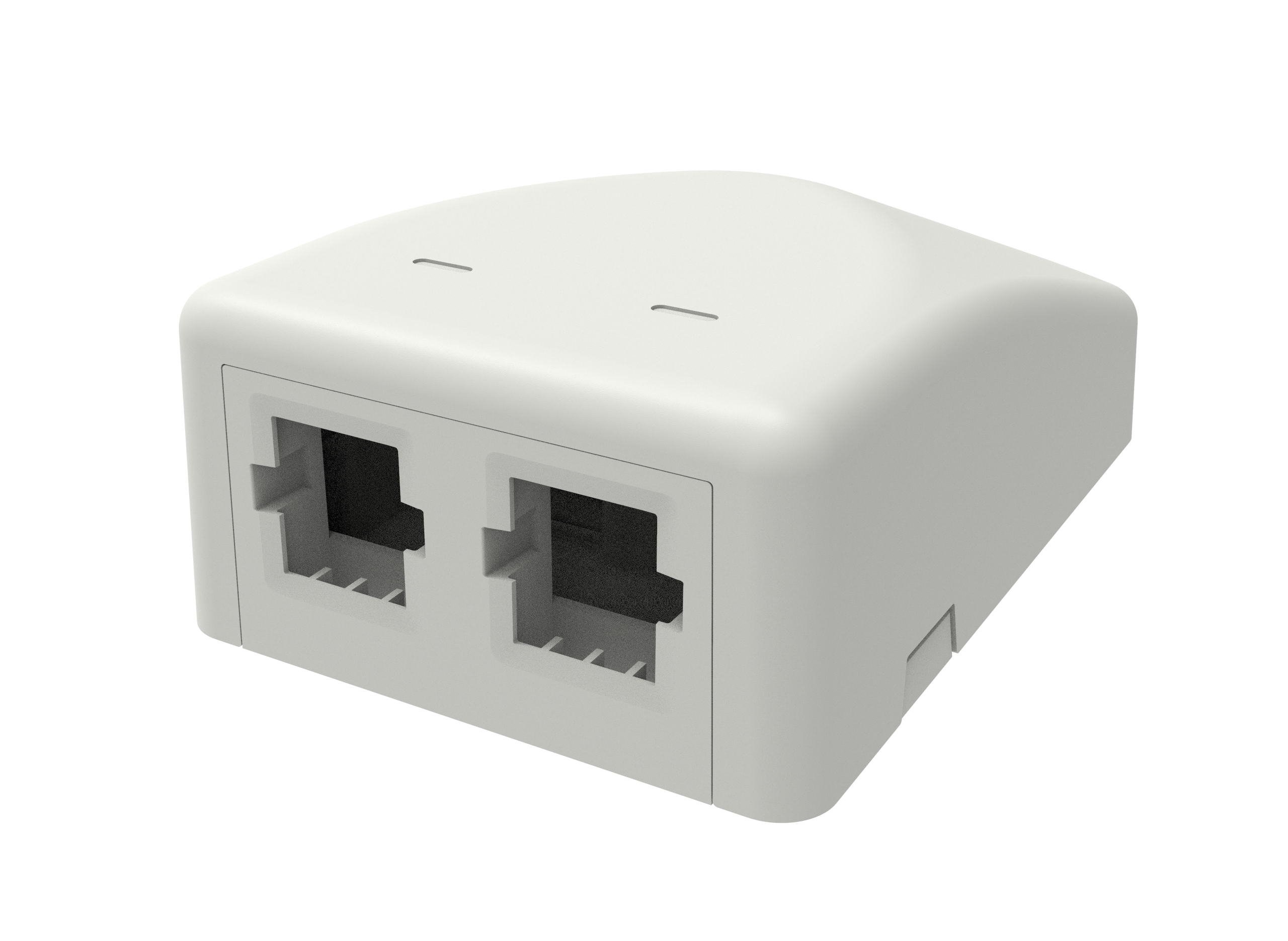 SURFACE BOX C/2 PORTAS P/SY E SL BR